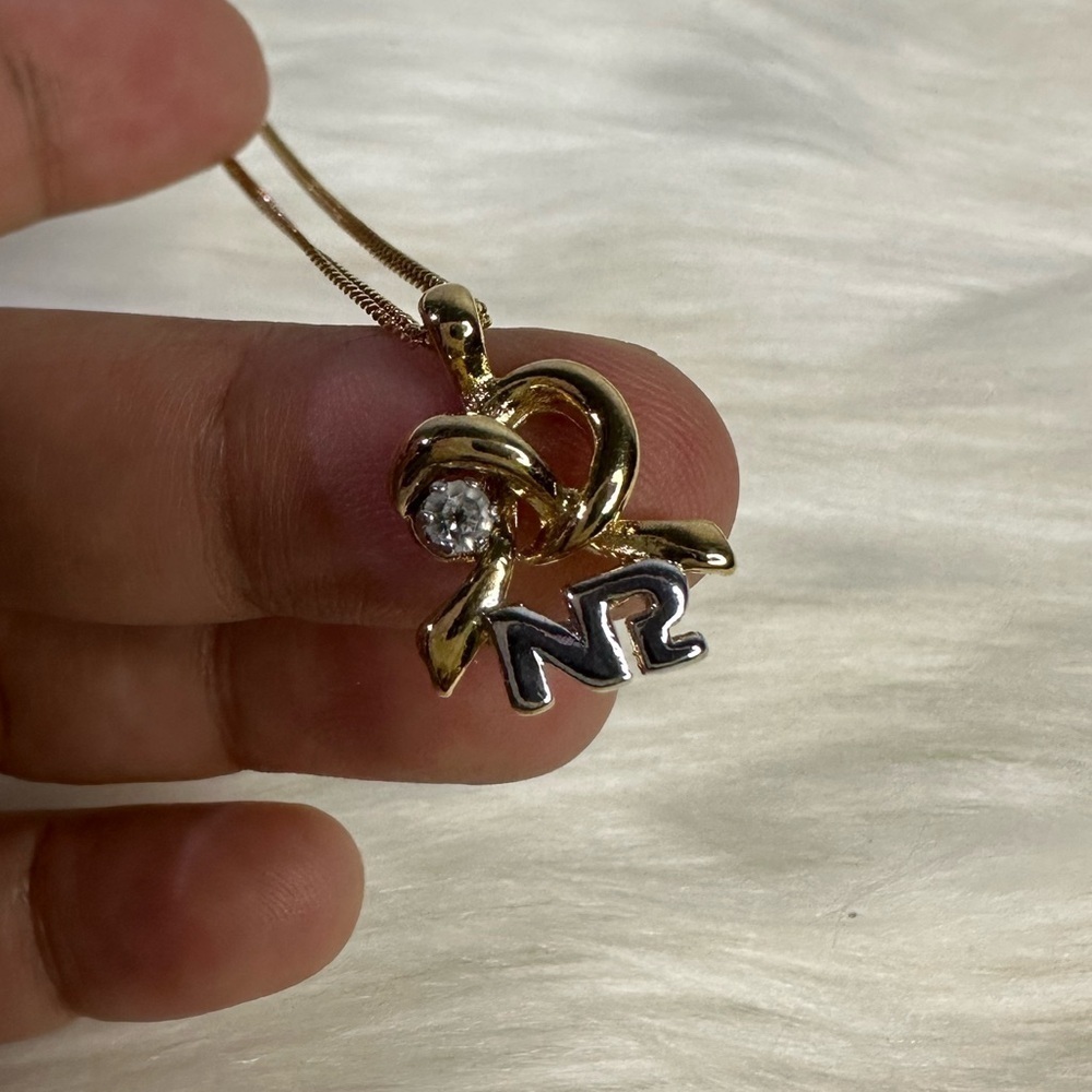 NINA RICCI logo necklace - Picture 11 of 14